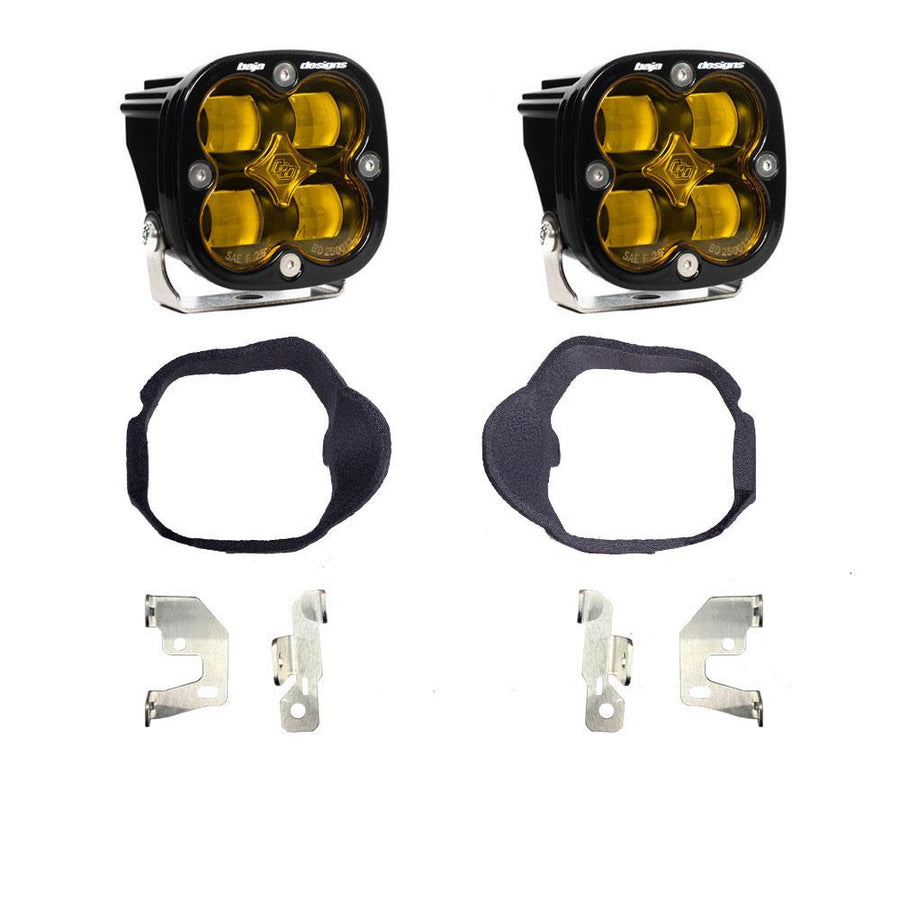 Kit de luces/faros de niebla Baja Designs Mercedes Squadron SAE Fog Pocket Light Kit - Mercedes 2014-2018 Sprinter Van (Light Pattern: SAE Fog, Color: Baja Amber)