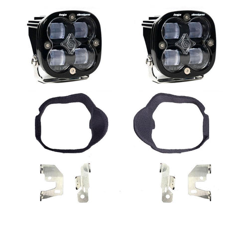 Kit de Faros de Niebla Baja Designs Mercedes Squadron SAE Fog Pocket Light Kit | Mercedes 2014-2018 Sprinter Van