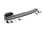 30 Inch LED Serie Cromado Light Bar | Curvo | Single Row