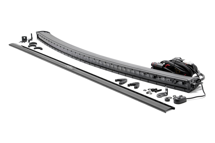 Barra LED Rough Country 50" Serie Black Curveada