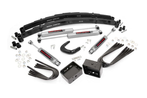 Kit de Elevación de 4 Pulgadas | Bloques Traseros | Chevy/GMC 3/4 Ton Suburban/C20/K20 Truck/C25/K25 Truck (73-76)