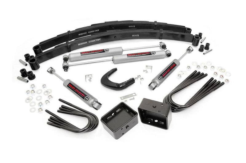 Kit de Elevacion de 4 Pulgadas Chevy/GMC C20/K20 C25/K25 Pickup/Media Tonelada Suburban (77-91)