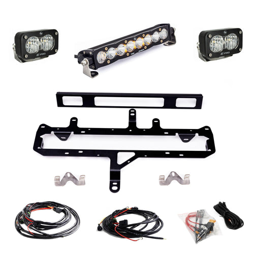 Barra de Luz LED Baja Designs S8 10-inch/S2 Pro Grille kit de luces | 2024-2026 Toyota Tacoma; TRD Pro