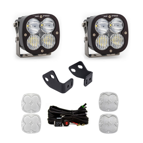 Kit de luces para pilar A Baja Designs Kawasaki Teryx KRX XL Pro A-Pillar kit - 2020-2024 Kawasaki Teryx KRX 1000 (Light Pattern: Driving/Combo, Color: Clear)