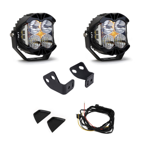 Kit de Luces A-Pillar Baja Designs Kawasaki Teryx KRX LP4 Pro A-Pillar kit | 2020-2024 Kawasaki Teryx KRX 1000