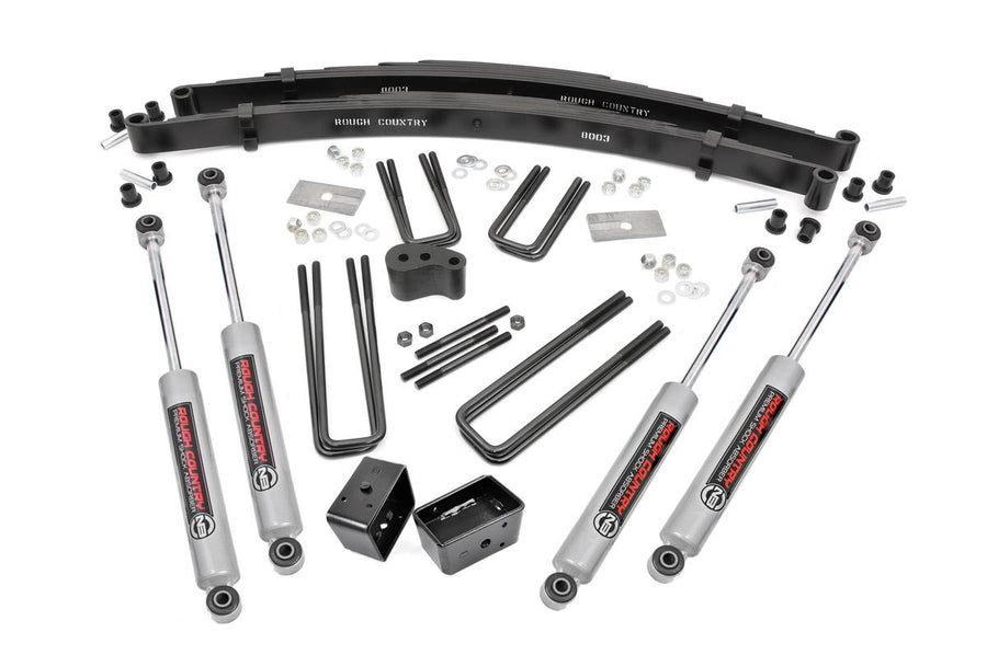 Kit de Elevación de 4 Pulgadas | Bloques Traseros | Dodge W200 Truck/W300 Truck 4WD (1978-1980)