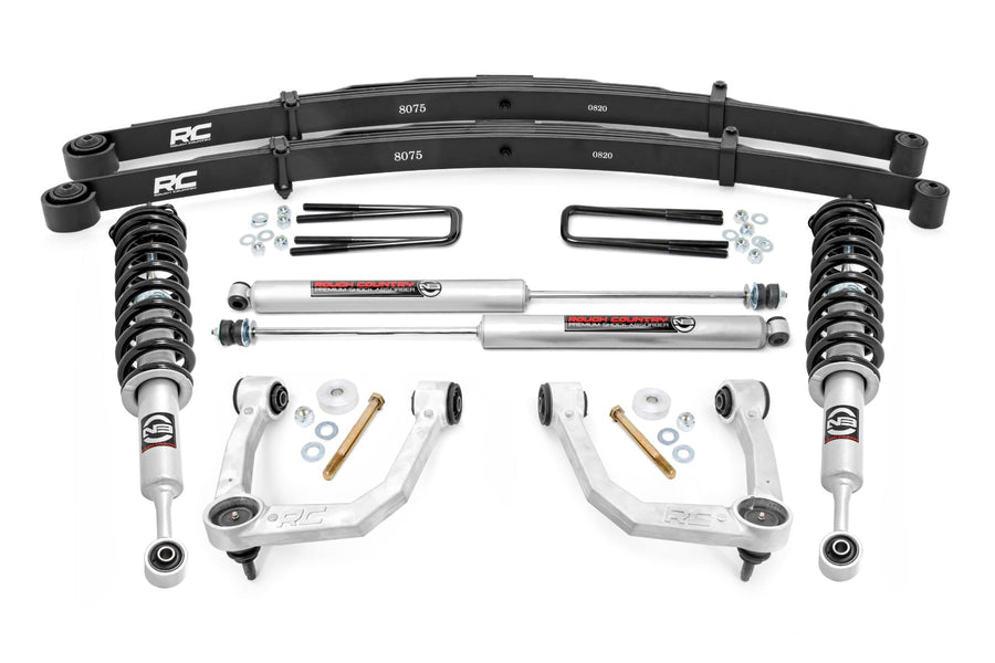 Kit de Elevación de 3.5 Pulgadas | Brazo de Control Superior | N3 Struts | Toyota Tacoma 2WD/4WD (2005-2023)