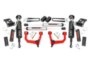 Kit de Elevación de 3.5 Pulgadas | Rojo Brazo de Control Superior | Vertex/V2 | Toyota Tacoma 2WD/4WD (2005-2023)