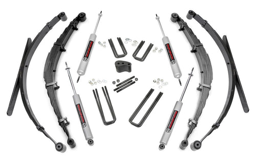 Kit de Elevación de 4 Pulgadas | Resortes Traseros | Ford F-250 4WD (1977-1979)
