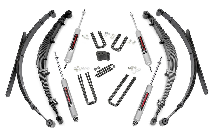 Kit de Elevación de 4 Pulgadas | Resortes Traseros | Ford F-250 4WD (1977-1979)