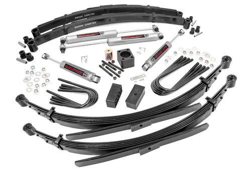 Kit de Elevación de 6 Pulgadas | Resortes Traseros | Chevy/GMC K30/K35 Truck 4WD (77-87)