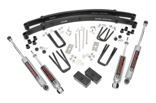 Kit de Elevación de 3 Pulgadas | Bloques Traseros | Toyota Truck 4WD (1984-1985)