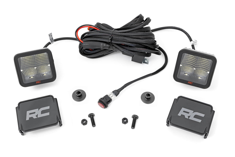 Kit de Luces LED | Montaje tipo Ditch | 2" Spectrum Pair | Spot Pattern | Ford Bronco (21-26)