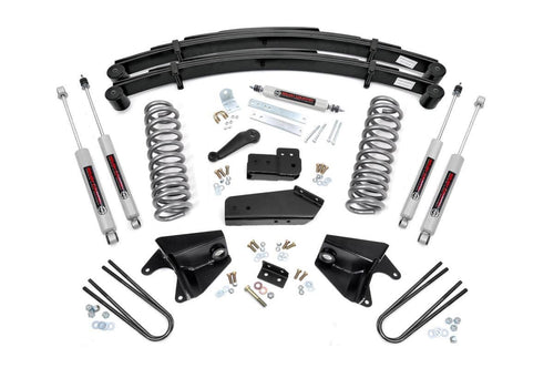 Kit de Elevación de 4 Pulgadas | Resortes Traseros | Ford Bronco 4WD (1980-1996)