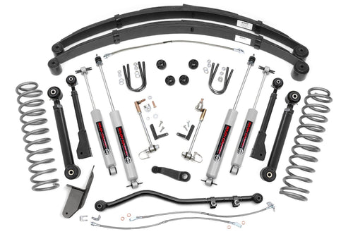 Kit de Elevación de 4.5 Pulgadas | RR Resortes | X-Series | Jeep Cherokee XJ 2WD/4WD (84-01)