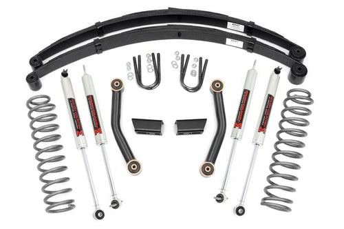 Kit de Elevación de 3 Pulgadas | Serie II | RR Resortes | Jeep Cherokee XJ (84-01)