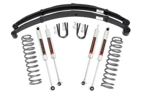 Kit de Elevación de 3 Pulgadas | RR Resortes | Jeep Cherokee XJ 2WD/4WD (1984-2001)