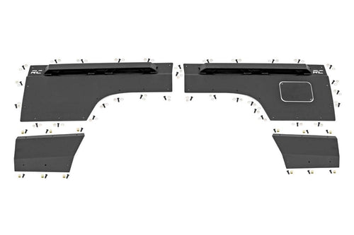 Blindaje de Guardabarro y Cuarto de Panel | Trasero | Combo | Jeep Cherokee XJ 2WD/4WD (97-01)