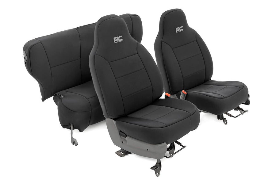 Fundas de Asiento | Non Detach Headrest FR and Rear | Jeep Cherokee XJ (84-96)