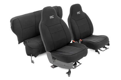 Fundas de Asiento | Reposacabezas No Desmontable FR y Trasero | Jeep Cherokee XJ (84-96)