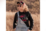 Playera Rough Country | Long Sleeve | Vertex | Negro | SM