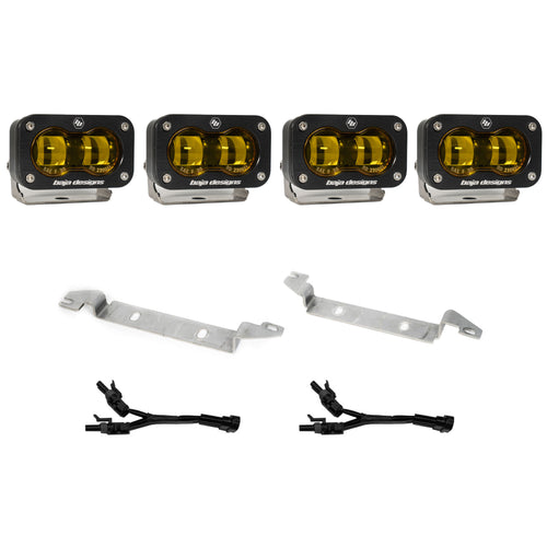 Kit de Faros de Niebla Baja Designs S2 SAE OEM Fog Light Replacement Kit | 2025-2026 Toyota 4Runner, Non-TRD Pro