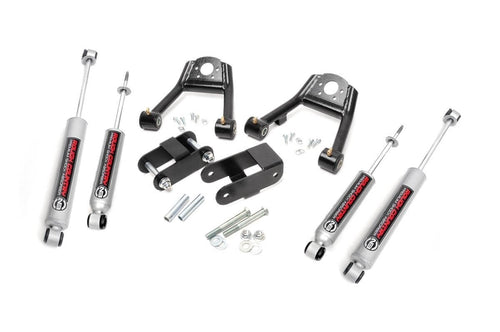 Suspension Rough Country 1.5 a 2 pulgadas Nissan D21 1986-1997