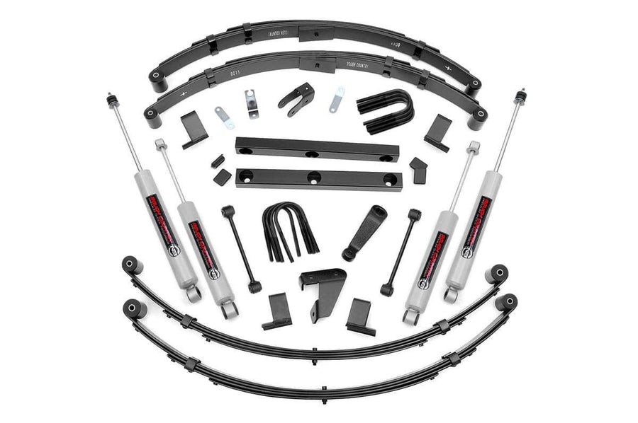 Kit de Elevación de 4 Pulgadas | Dirección Hidráulica | Jeep Wrangler YJ 4WD (1987-1995)