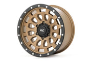 Rough Country 87 Serie Rin | Beadlock Simulado | Bronce/Negro | 17x8.5 | 5x5 | +0mm