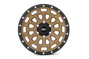 Rough Country 87 Serie Rin | Beadlock Simulado | Bronce/Negro | 17x8.5 | 5x4.5 | +0mm