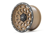 Rough Country 87 Serie Rin | Beadlock Simulado | Bronce/Negro | 17x8.5 | 6x5.5 | +0mm