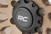 Rough Country 87 Serie Rin | Beadlock Simulado | Bronce/Negro | 17x8.5 | 6x5.5 | +0mm