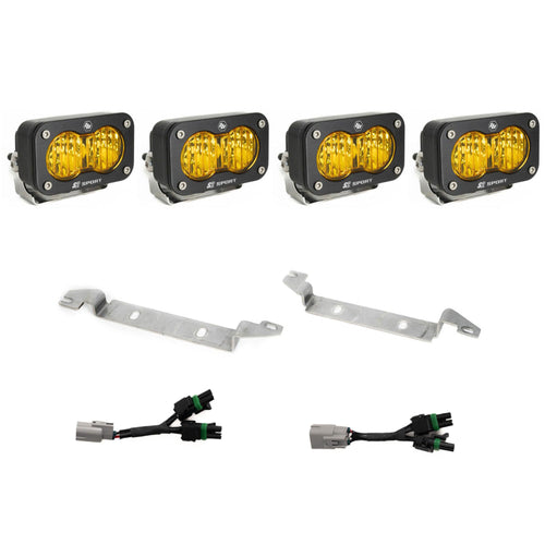 Kit de Faros de Niebla Baja Designs S2 Sport OEM Fog Light Replacement Kit | 2025-2026 Toyota 4Runner Pro/Trailhunter