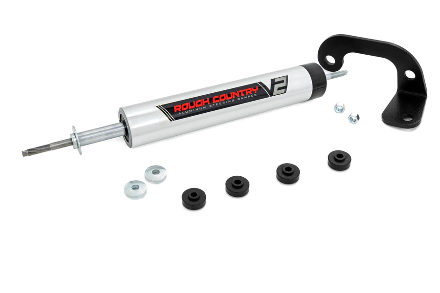 V2 Estabilizador de Dirección | 8 lug Only | Elevación de 6 Pulgadas | Chevy C2500/K2500 C3500/K3500 Truck (88-00)