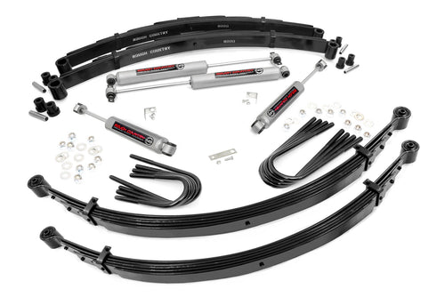 Elevación de 2 Pulgadas | 52 Inch Rear Resortes | Chevy/GMC 3/4 Ton Suburban/C25/K25 Truck (77-87)