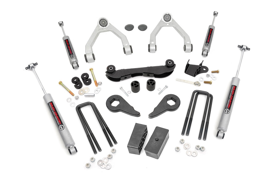 Kit de Elevación de 2-3 Pulgadas | Bloques Traseros | Chevy/GMC 1500 Truck & SUV 4WD (1988-1999)