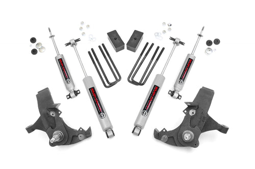 Kit de Elevación de 4 Pulgadas | Chevy C1500/K1500 Pickup Extended Ca/Half-Ton SUV (88-99)