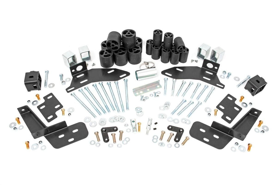 Elevación de Carrocería Defensa Brackets | Delantero y Trasero | Elevación de 3 Pulgadas | Chevy C1500/K1500 Truck (88-94)