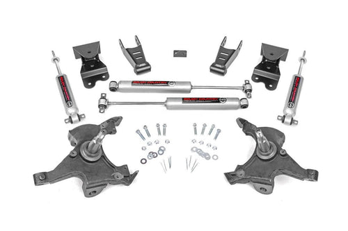 Kit de Rebaje | 2 Inch FR | 4 Inch RR | Chevy C1500/K1500 Truck 2WD (88-99)
