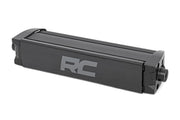 8 Inch LED Serie Negro Light Bar | Single Row | Blanco Frío DRL