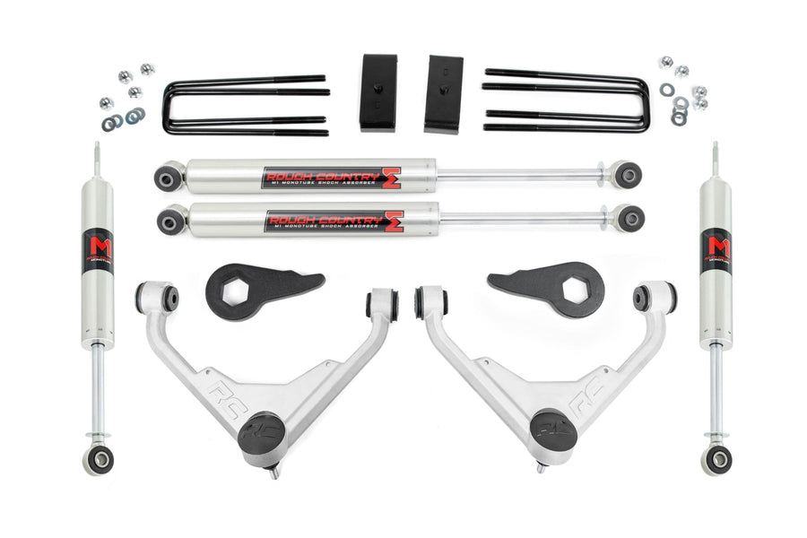 Kit de Elevación de 3 Pulgadas | FT Code | M1 | Chevy/GMC 2500HD/3500HD/Suburban 2500/Yukon XL 2500 (01-10)