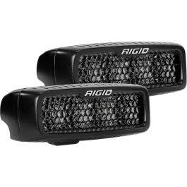 Pod LED Rigid SR-Q Series PRO Spot Diffused Midnight Pods Pair | Off-Road