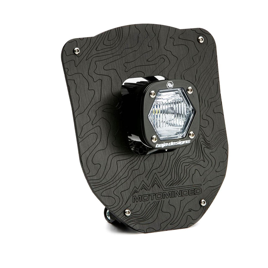 Luz auxiliar LED Baja Designs Husqvarna S1 (D/C) LED Headlight Kit - 2024-2026 Husqvarna FE, TE (Light Pattern: Moto Pattern, Color: Clear)