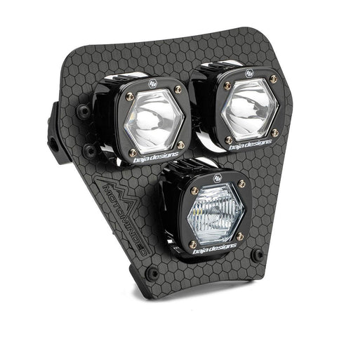 Luz Auxiliar LED Baja Designs KTM Triple S1 "Hydra" (D/C) LED Headlight Kit | 2024-2026 KTM XCF-W, XC-W