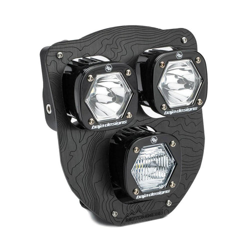Luz Auxiliar LED Baja Designs Husqvarna Triple S1 "Hydra" (D/C) LED Headlight Kit | 2024-2026 Husqvarna FE, TE