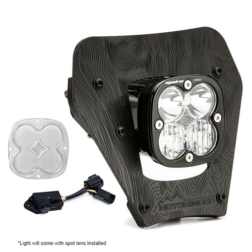 Luz Auxiliar LED Baja Designs KTM Squadron Pro (D/C) LED Headlight Kit con Dimmer | 2024-2026 KTM EXC-F, XCF-W, XC-W