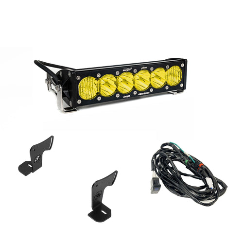 Barra de Luz LED Baja Designs OnX6+ 10" barra de luz Hood kit de soporte | Polaris 2025 RZR Pro-R; Pro-S; Pro-XP