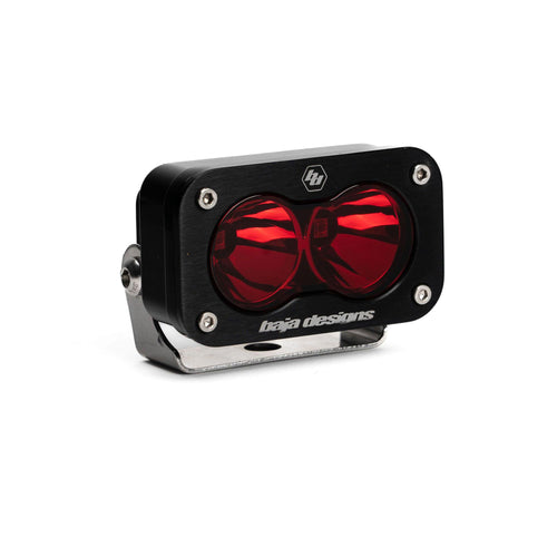 Luz Auxiliar LED Baja Designs S2 Red LED Auxiliary Light Pod | Universal