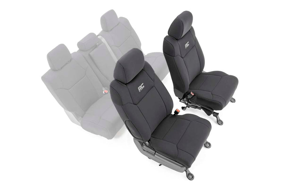 Fundas de Asiento | W/ Console Cover Delanteros | Toyota Tundra 2WD/4WD (2014-2021)