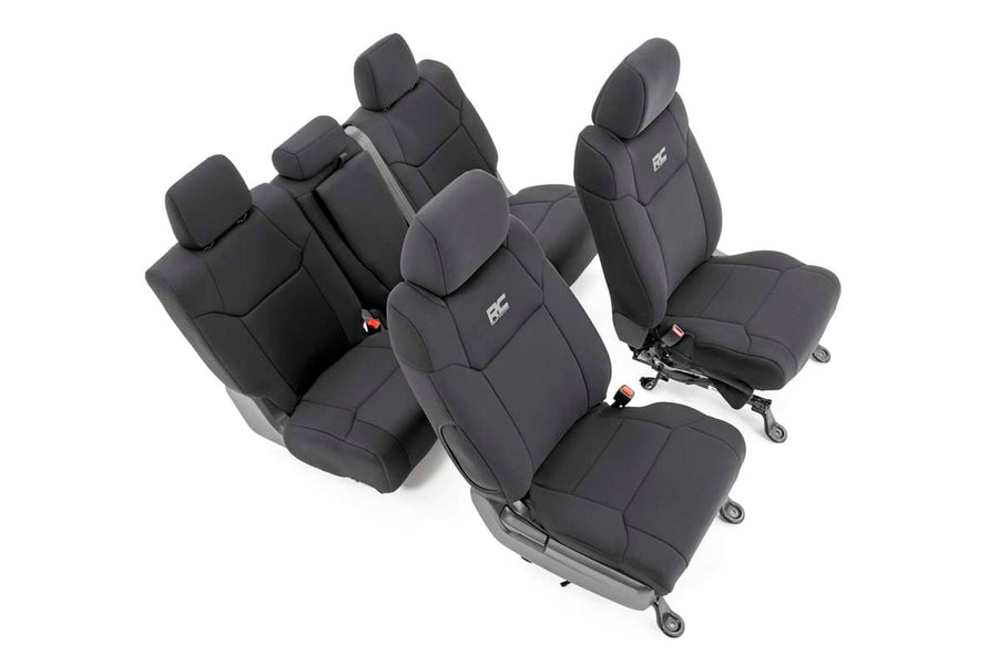 Fundas de Asiento | FR w/ Console Cover and Rear | Toyota Tundra 2WD/4WD (14-21)